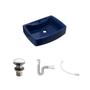 Imagem de Kit Cuba RT50 C/Válvula Click 1''G + Sifão Pvc + Flexível