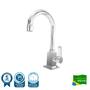 Imagem de Kit Cuba RT55 C/Torneira Luxo 1195 Metal 1/4 Volta