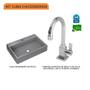 Imagem de Kit Cuba RT55 C/Torneira Luxo 1195 Metal 1/4 Volta