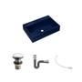 Imagem de Kit Cuba RT55 C/Válvula Click 1 1/2'' (04cm) + Sifão Cromado + Flexível