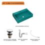 Imagem de Kit Cuba RT55 C/Válvula Click 1 1/2'' (04cm) + Sifão Pvc + Flexível