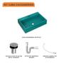 Imagem de Kit Cuba RT55 C/Válvula Click 1''B (2,6cm) + Sifão Pvc + Flexível