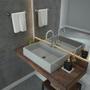 Imagem de Kit Cuba RT55 com Válvula Click 1 Polegada e meia e Sifão Cromado e Flexível Compace