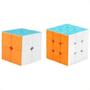 Imagem de KIT Cubo Magico 2x2 + 3x3 + 3x3x3 Triângulo Cube Pro