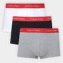 Imagem de Kit Cueca Boxer Calvin Klein Low Rise Trunk Classic Masculina -  3 Peças