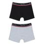 Imagem de Kit Cueca Boxer Lupo Algodão c/ Elastano 2 Peças Infantil