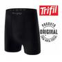 Imagem de Kit Cueca Boxer Plus Size Masculino Trifil - Tam.GG1 - Cor:Preto + Kit 3 Meias Sapatilha Tamanho:39 - Cor:Branco