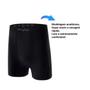 Imagem de Kit Cueca Boxer Plus Size Masculino Trifil - Tam.GG1 - Cor:Preto + Kit 3 Meias Sapatilha Tamanho:39 - Cor:Branco