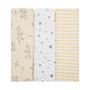 Imagem de Kit Cueiro Bebê Flanelado Compose Papi 80x80 Cm C 3 Unidades