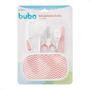 Imagem de Kit cuidados para bebes com estojo rosa