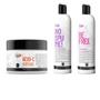 Imagem de Kit Curly Care Acid-C, Be Free E No Spume Shampoo