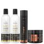 Imagem de Kit Day Use Shampoo 300ml  Máscara 300g  Kit Progressiva e Shampoo Não Chore 350ml