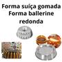 Imagem de Kit De 1 Forma Ballerine 20 + 1 Forma Gomada Suíça Para Bolos Decorados