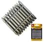Imagem de Kit de 10 Bits Phillips PH2 65MM - Ferramenta Essencial para Fixação de Parafusos