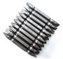 Imagem de Kit de 10 Bits Phillips PH2 65MM - Ferramenta Essencial para Fixação de Parafusos