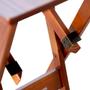Imagem de Kit De 10 Conjuntos De Mesa Dobrável 70x110 Com 4 Cadeiras Imbuia - Tarimatã