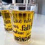 Imagem de Kit De 10 Copos Americanos De 190ml Decorado Com Frases 2 De Cada Modelo