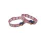 Imagem de Kit de 10 pulseiras pai e mãe de autista identificação autismo com regulagem cores preta azul rosa 