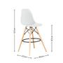 Imagem de Kit de 2 Banquetas Eames Charles Eiffel Trevisul