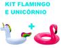 Imagem de kit de 2 Boias Festa na Piscina Boia de Unicórnio + Flamingo