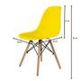 Imagem de Kit de 2 cadeiras eames prizi p101c - amarela