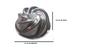Imagem de Kit De 2 Forma Assadeira De Bolo Decorado Alumínio Grosso IF 35 Ballerine Coração E Vulcão Espiral