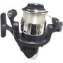 Imagem de Kit de 2 Molinetes De Pesca Ultra Light Taue Sy200 Prata - 3 Rolamentos Com Linha
