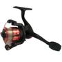 Imagem de Kit de 2 Molinetes De Pesca Ultra Light Taue Sy200 Vermelho - 3 Rolamentos Com Linha