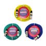 Imagem de Kit De 3 Cabos Colorido Microfone/dmx Balanceado 15 Metros