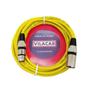Imagem de Kit De 3 Cabos Colorido Microfone/dmx Balanceado 15 Metros