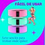 Imagem de Kit de 3 Faixas Elásticas para Exercícios com 3 Níveis de Resistência