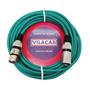 Imagem de Kit De 5 Cabos Colorido Microfone/dmx Balanceado 2 Metros