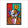 Imagem de Kit De 5 Quadros Com Moldura - Pop Art Colorida