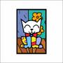 Imagem de Kit De 5 Quadros Com Moldura - Pop Art Colorida
