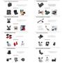 Imagem de Kit de 50 Acessórios para Câmeras GoPro, Insta360, Akaso e DJI Osmo (Hero 11/10/9/8/7/6/5/4 Max)