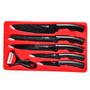 Imagem de Kit De 6 Facas Churrasco Profissional Antiaderente Resistente Alta Qualidade LKCF11