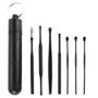 Imagem de Kit de 7 Limpadores de Ouvido com Earpick de Aço Inoxidável e ABS