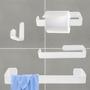 Imagem de Kit de Acessórios Alumínio para Lavabos/Banheiros 4 peças - 5 Cores