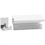 Imagem de Kit de Acessórios Para Banheiro Inox Com Adesivo 4 Pcs UN.ELG
