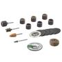 Imagem de Kit de acessórios para ferramentas rotativas Dremel EZ727-01 EZ Lock de 18 peças