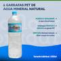 Imagem de Kit de Água Mineral Daflora Sem Gás Garrafa pet 1,5 litros Pack com 6 unidades