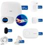 Imagem de Kit de Alarme Intelbras AMT 2018 E com 02 Sensores com Monitoramento Por Aplicativo via Internet Sem Fio