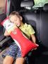 Imagem de Kit De Almofada Infantil para Viagem com Almofada Cinto de Segurança e Encosto para pescoço - Personagem