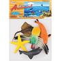 Imagem de Kit de animais marinho - 1 kit 3 modelos - hm toys - 2308