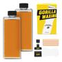 Imagem de Kit de aquecedor de cera roxo Gorilla Gorilla Waxing, pacote com 2