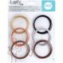 Imagem de Kit de Arames Neutral para Ferramenta Wer Memory Keepers - Happy Jig com 06 Cores