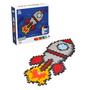 Imagem de Kit de arte em pixel 3D Puzzle PLUS PLUS Rocket de 500 peças para crianças