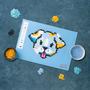 Imagem de Kit de arte em pixels 3D Puzzle PLUS PLUS de 500 peças para crianças - Puppy