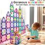 Imagem de Kit de artes e artesanato de janelas Magnetic Tiles DIY, jogos infantis