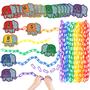 Imagem de Kit de atividades Aizweb C-Clips Hooks Plastic Chain Links 240 unidades